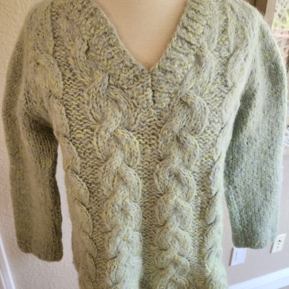 Vintage Italian Mixed Blend Wool/Mohair Sweater - Picture 3 of 3